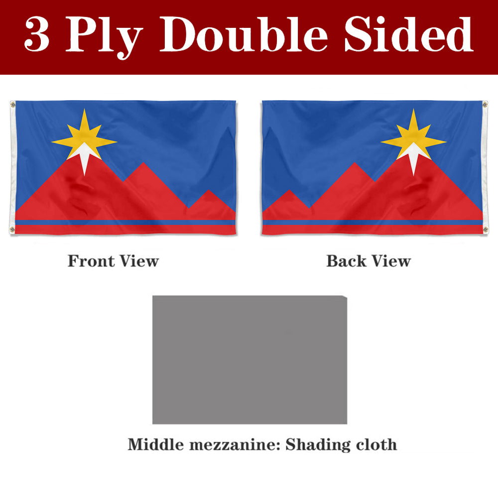 Fyon Pocatello, Idaho Flag Banner