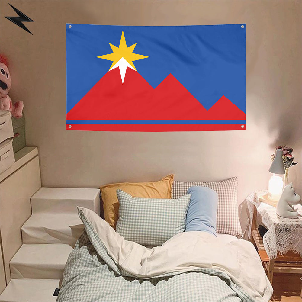 Fyon Pocatello, Idaho Flag Banner