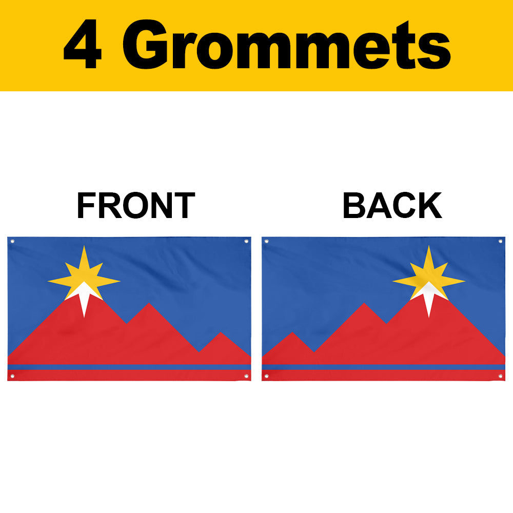 Fyon Pocatello, Idaho Flag Banner