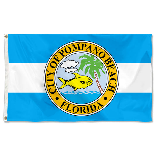 Fyon of Pompano Beach flag, Florida banner