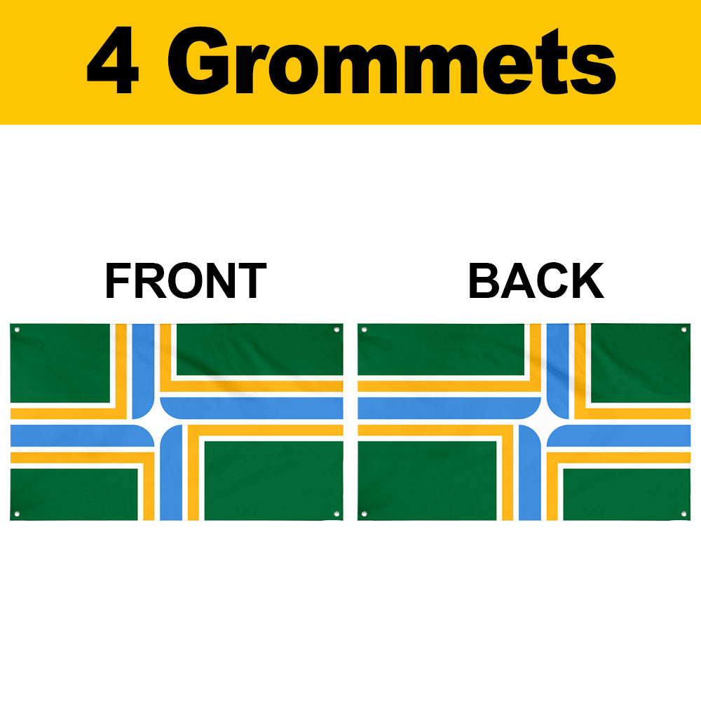 Fyon Portland, Oregon Flag Banner