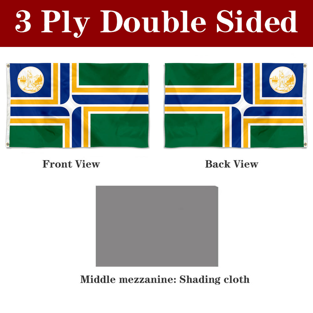 Fyon Portland, Oregon (1970–2002) Flag Banner