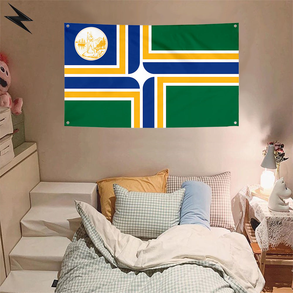 Fyon Portland, Oregon (1970–2002) Flag Banner