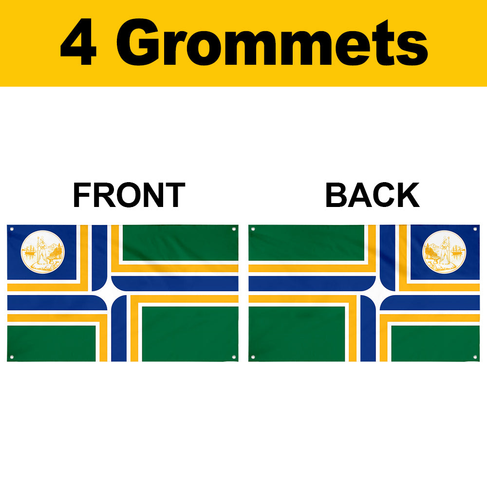 Fyon Portland, Oregon (1970–2002) Flag Banner