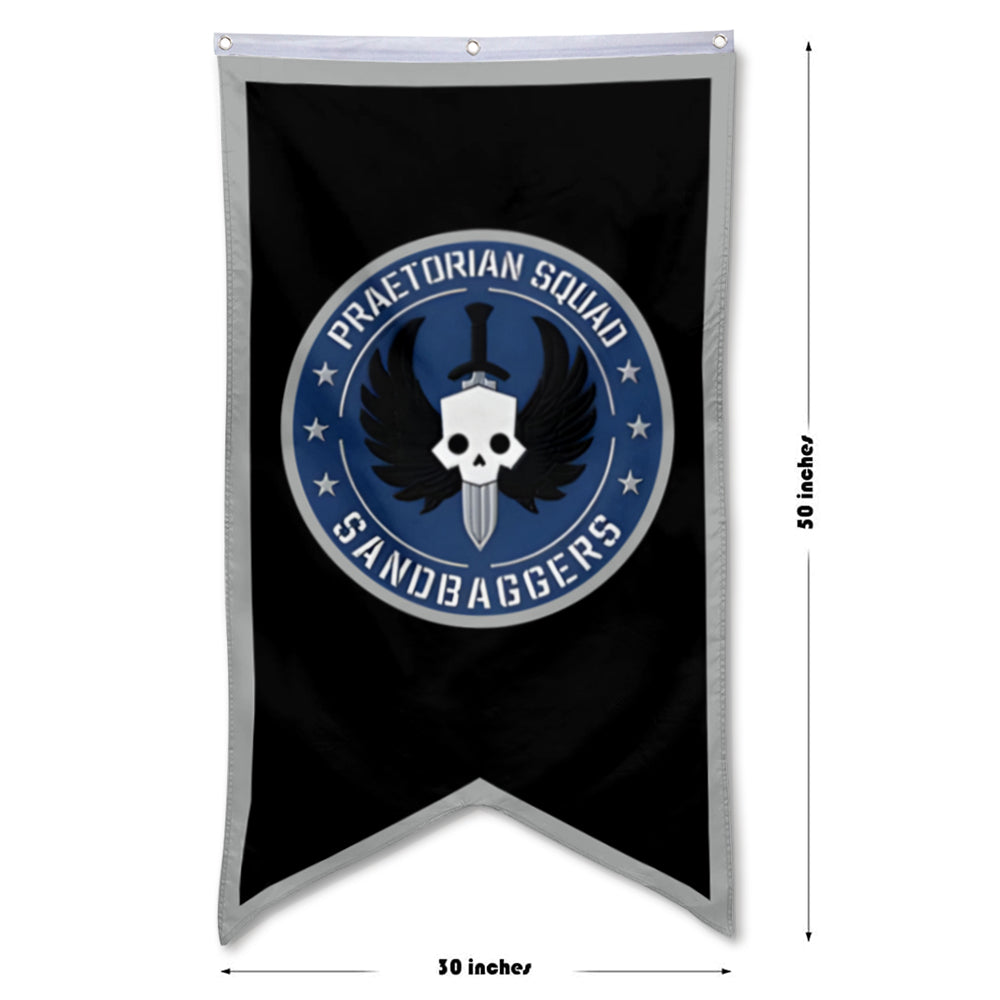 Fyon Praetorian Squad Sandbaggers Flag Game Flags Banner