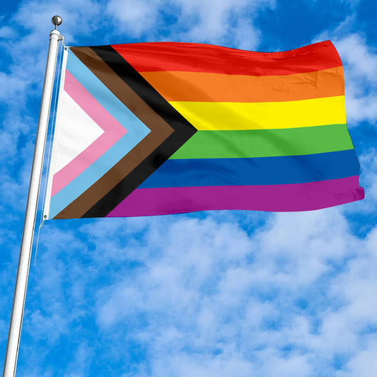 Fyon LGBTQ Progress Pride Flag Banner