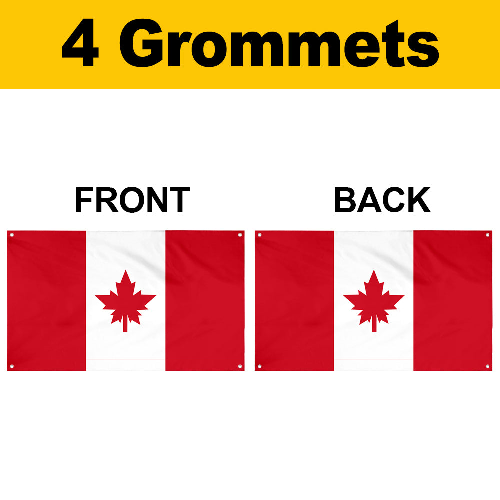 Fyon Proposal for Flag of Canada by George Stanley (1964, version) Flag Banner