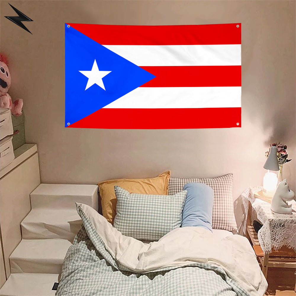Fyon Puerto Rico Flag Banner