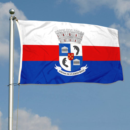 Fyon Atenas De Puerto Rico Flag Banner