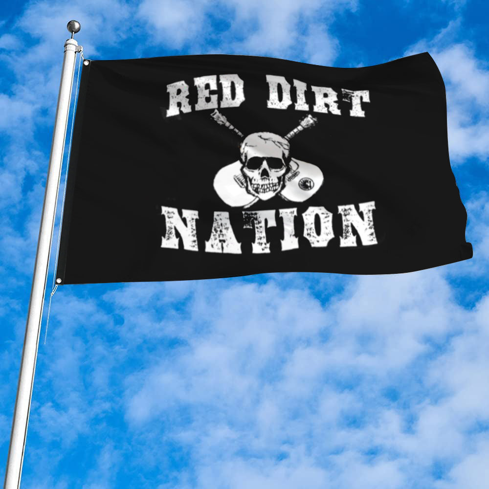 Fyon Red Dirt Nation Flag Indoor and outdoor banner