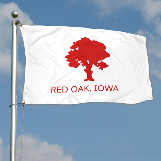 Fyon Red Oak, Lowa Flag Banner