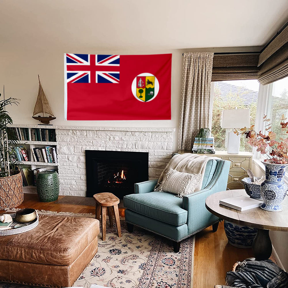 Fyon Double-sided Red Ensign of South Africa (1912–1951) Flag Banner