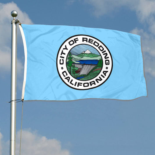 Fyon Redding, California Flag Banner (pre-2018)
