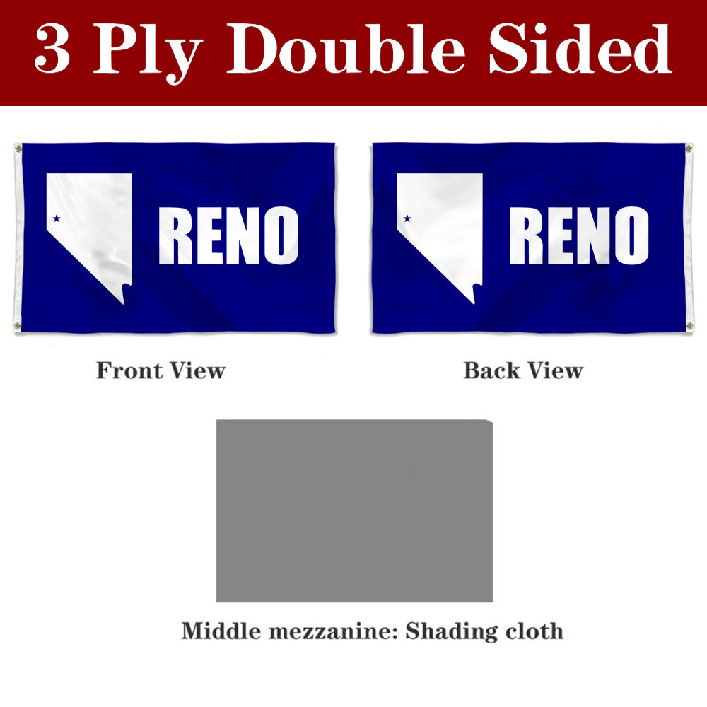 Fyon Reno, Nevada (1959–2018) Flag Banner