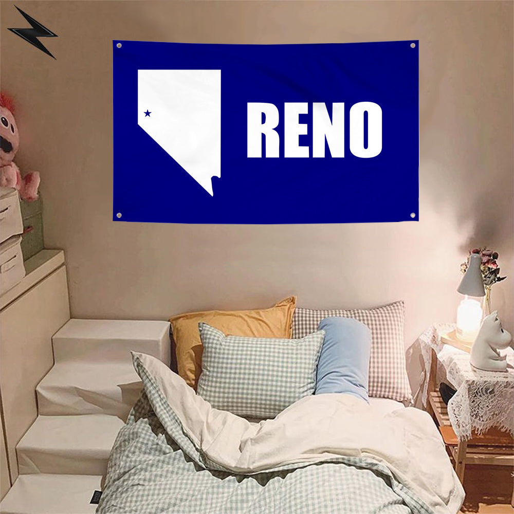 Fyon Reno, Nevada (1959–2018) Flag Banner