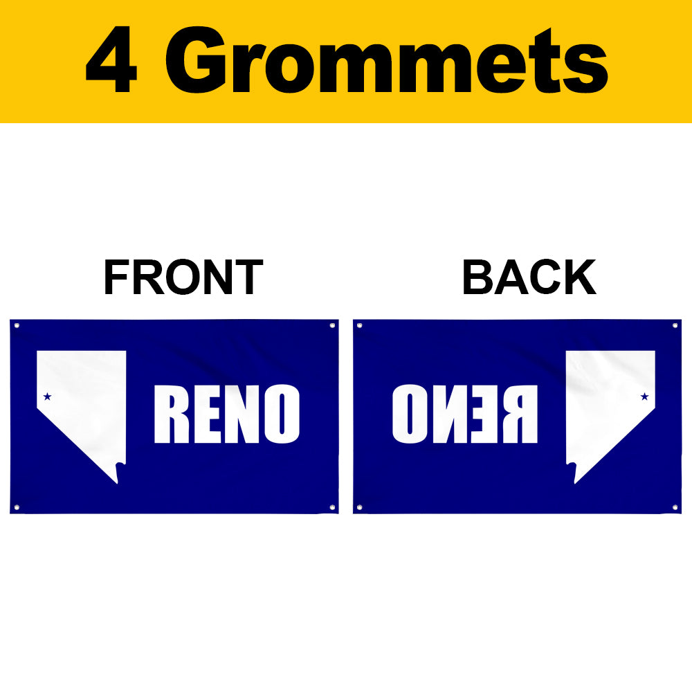 Fyon Reno, Nevada (1959–2018) Flag Banner