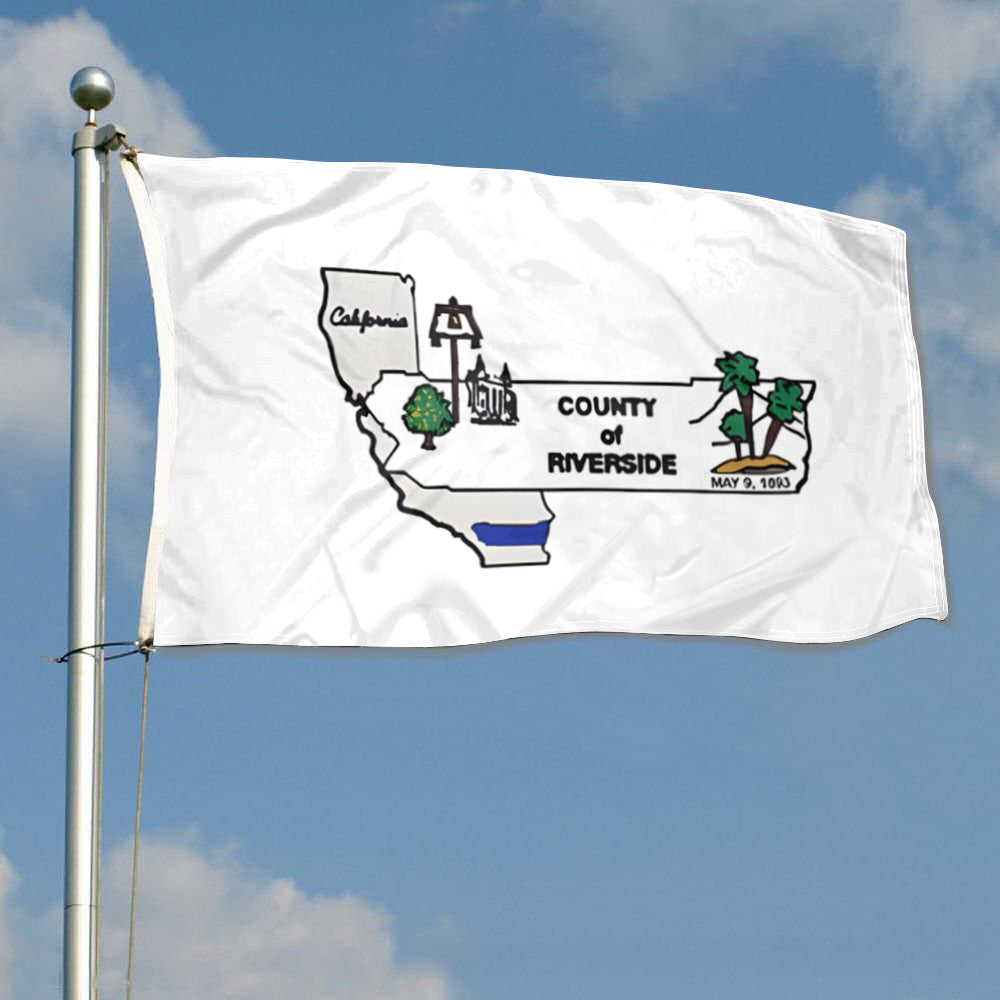 Fyon Riverside County Flag Banner