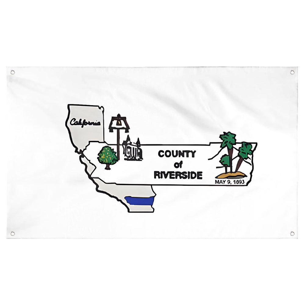 Fyon Riverside County Flag Banner