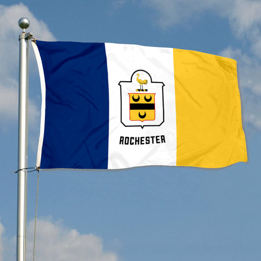 Fyon Rochester, City of New York Flag Banner