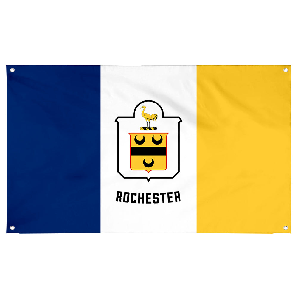 Fyon Rochester, City of New York Flag Banner