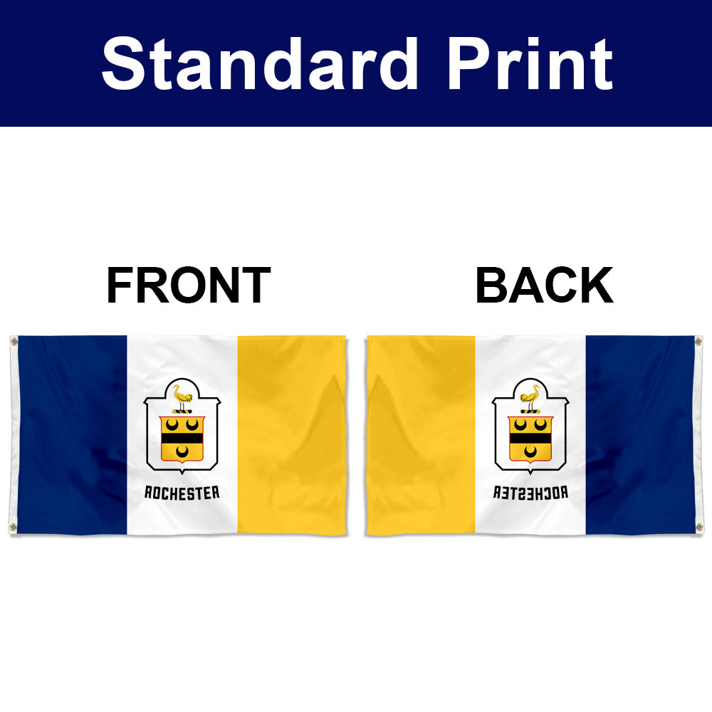 Fyon Rochester, City of New York Flag Banner