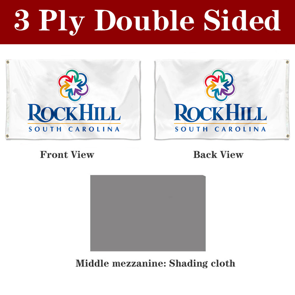 Fyon Rock Hill, South Carolina Flag Banner