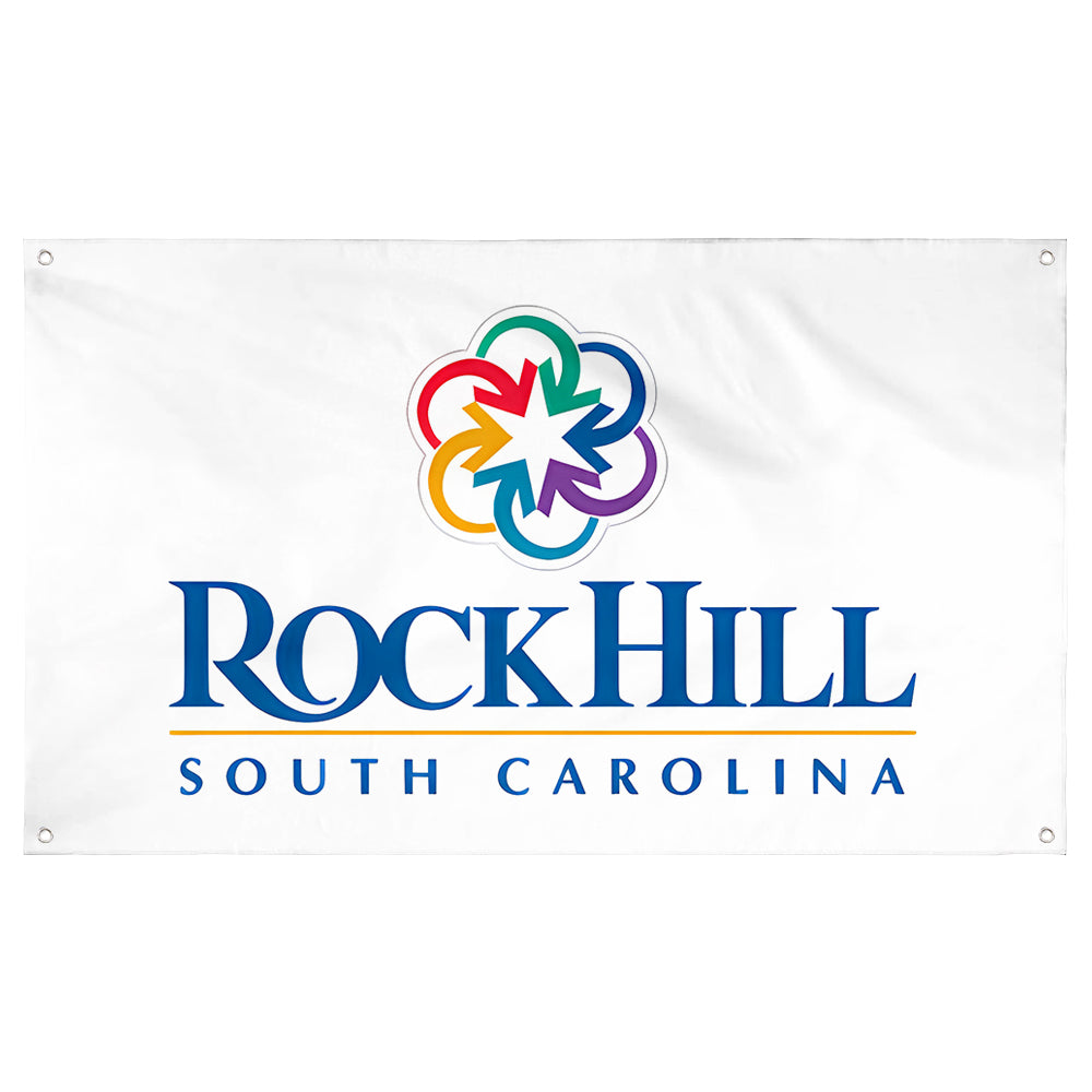 Fyon Rock Hill, South Carolina Flag Banner