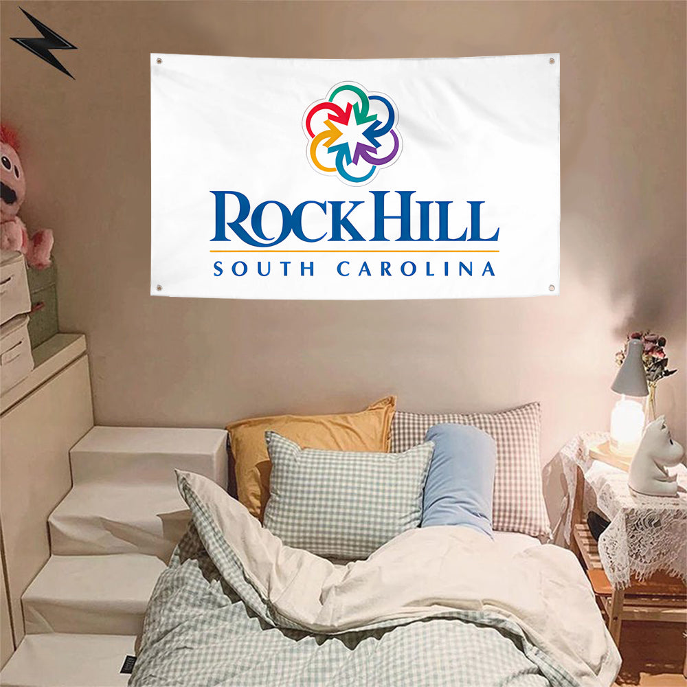 Fyon Rock Hill, South Carolina Flag Banner