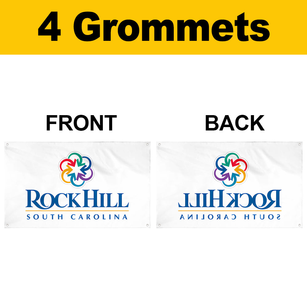 Fyon Rock Hill, South Carolina Flag Banner