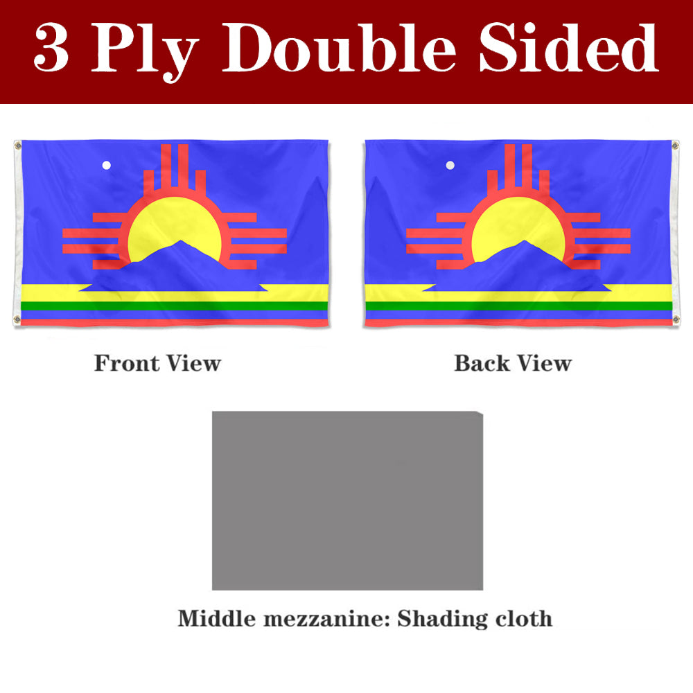 Fyon Roswell, New Mexico Flag Banner