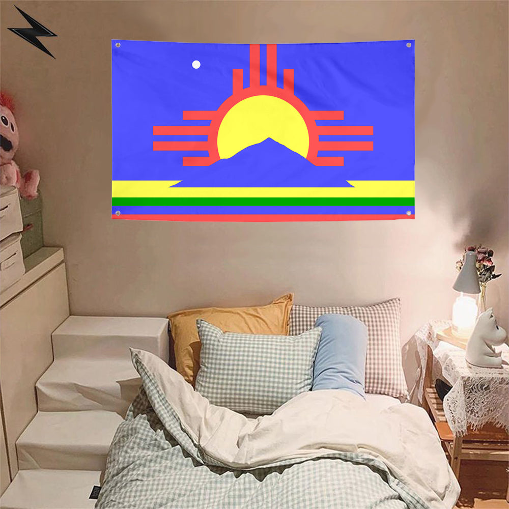 Fyon Roswell, New Mexico Flag Banner