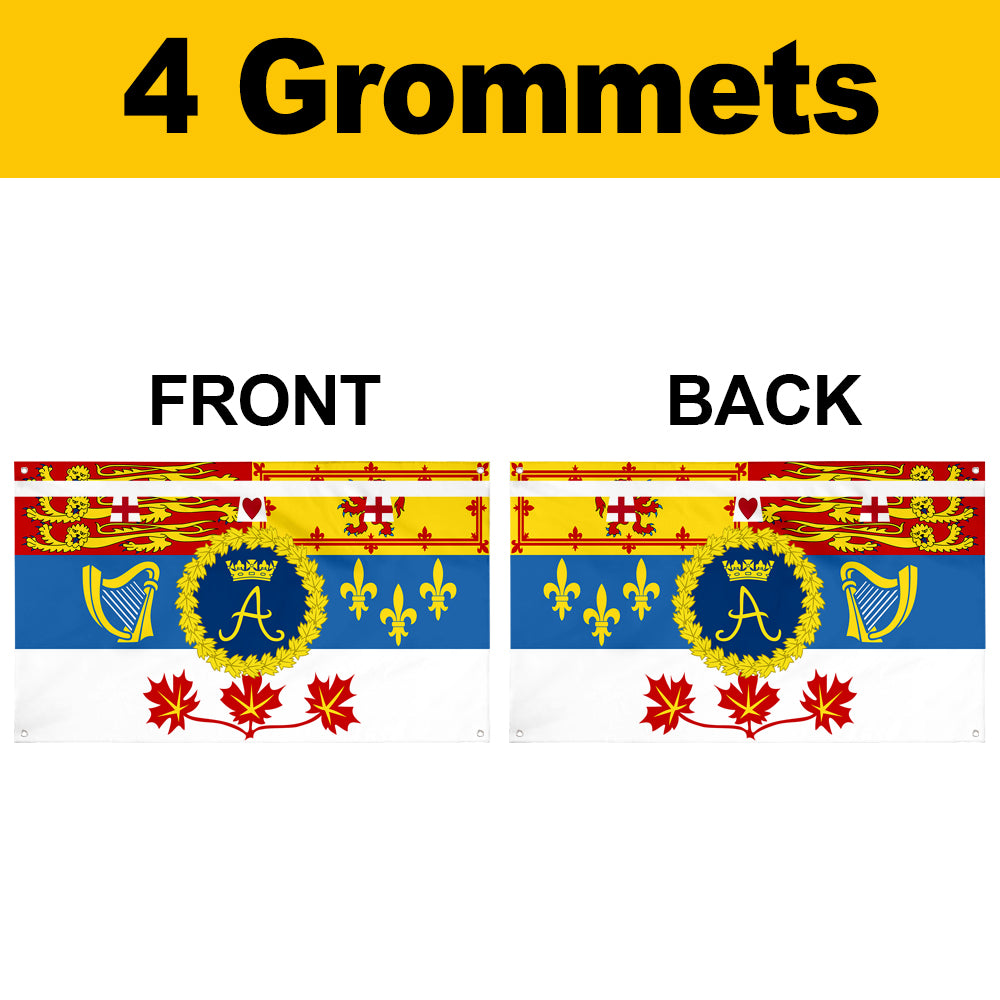 Fyon Royal Standard of Princess Anne, Princess Royal (in Canada) Flag Banner