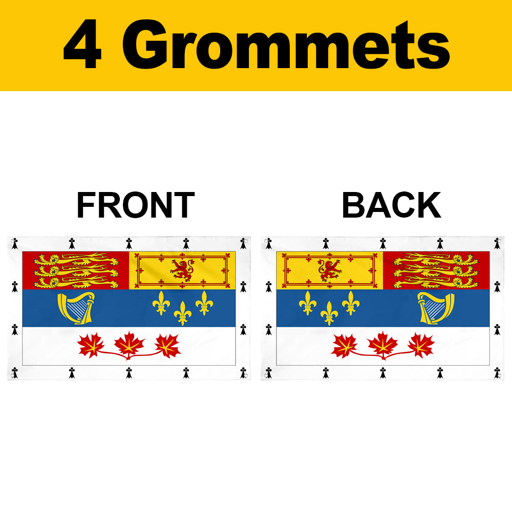 Fyon Royal Standard of members of the Canadian Royal Family Flag Banner