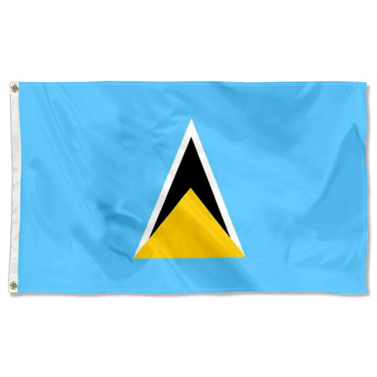 Fyon Saint Lucia Flag Banner
