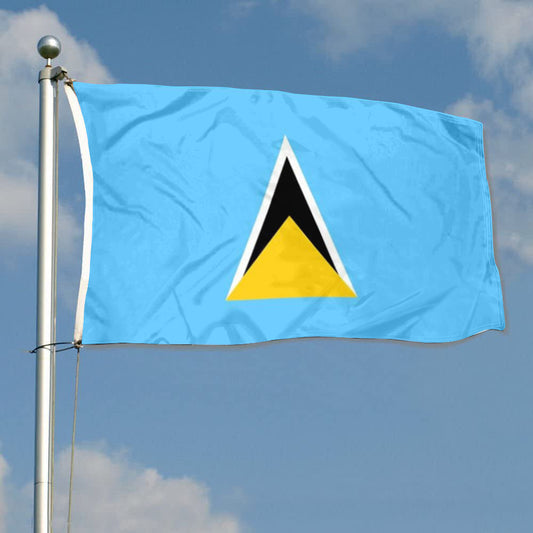 Fyon Saint Lucia Flag Banner