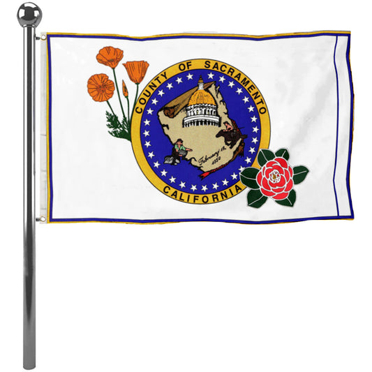 Fyon Sacramento County Flag Banner