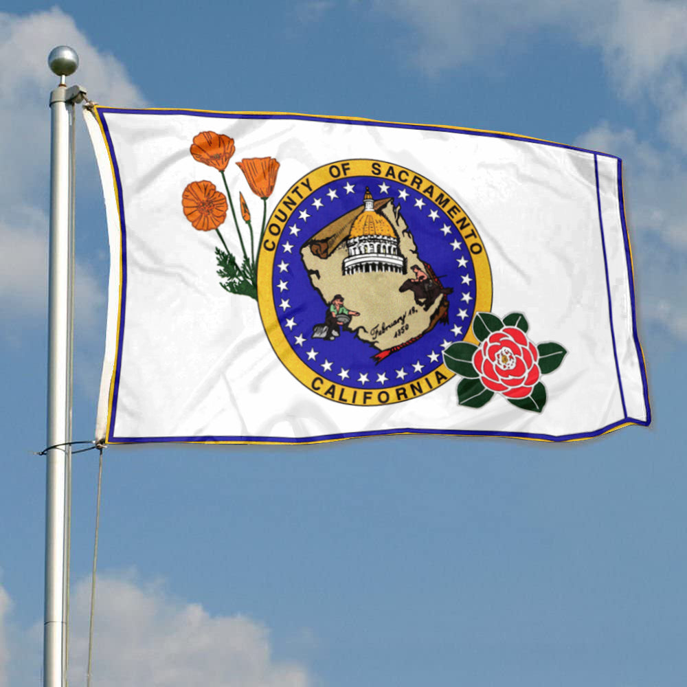 Fyon Sacramento County Flag Banner
