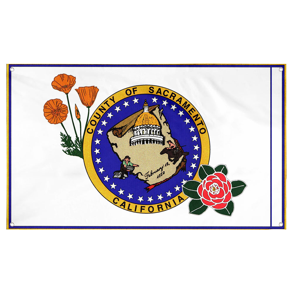 Fyon Sacramento County Flag Banner