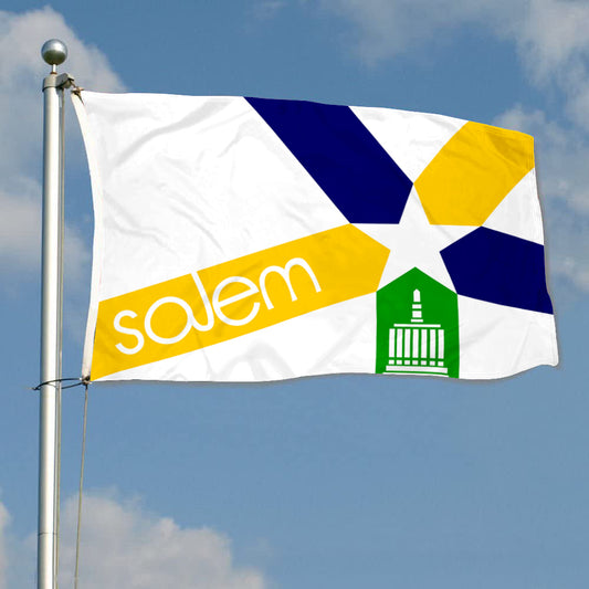 Fyon Salem, Oregon 1972-2022 Flag Banner