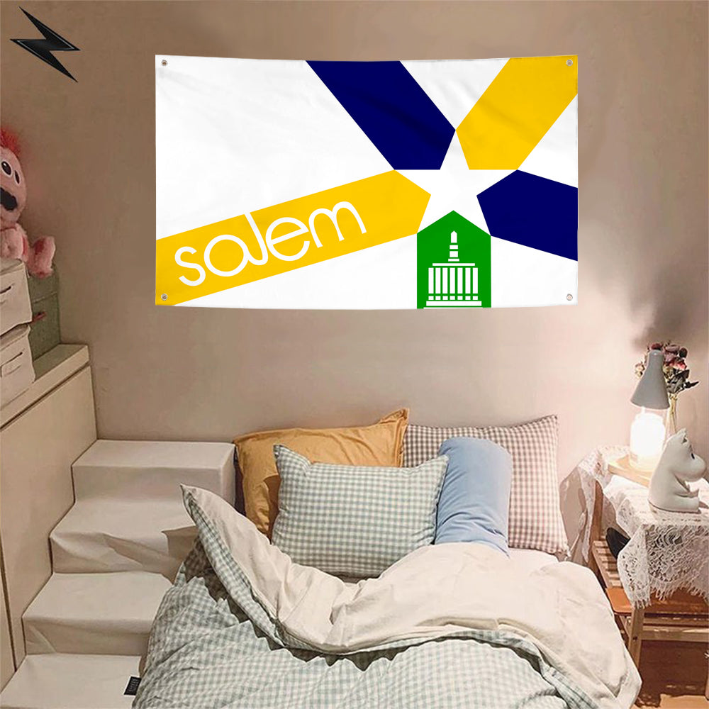 Fyon Salem, Oregon 1972-2022 Flag Banner