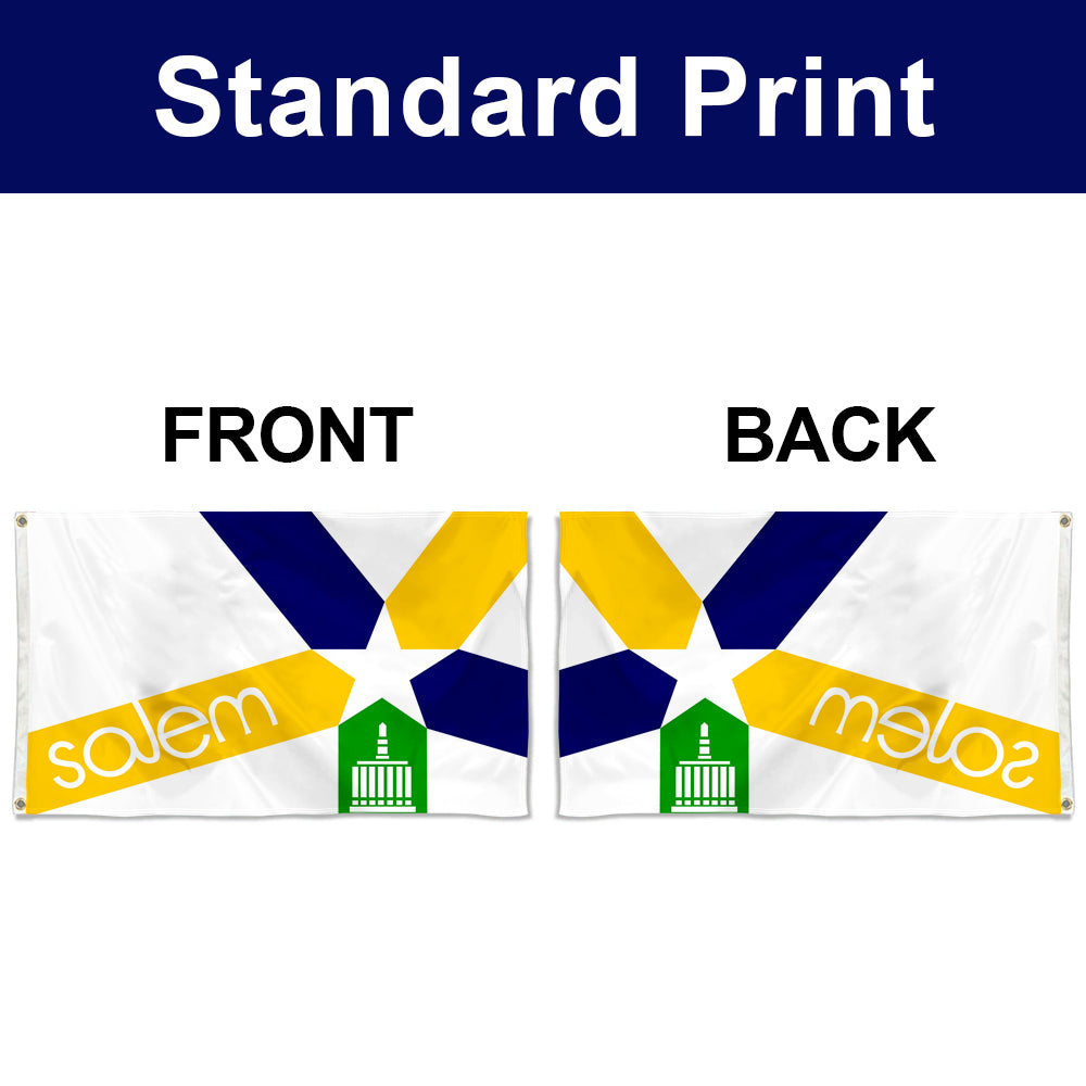 Fyon Salem, Oregon 1972-2022 Flag Banner