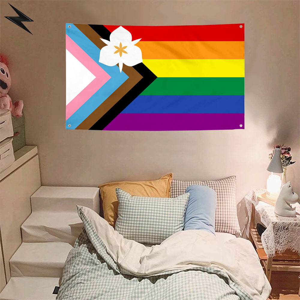 Fyon Salt Lake City Belonging, Utah Flag Banner