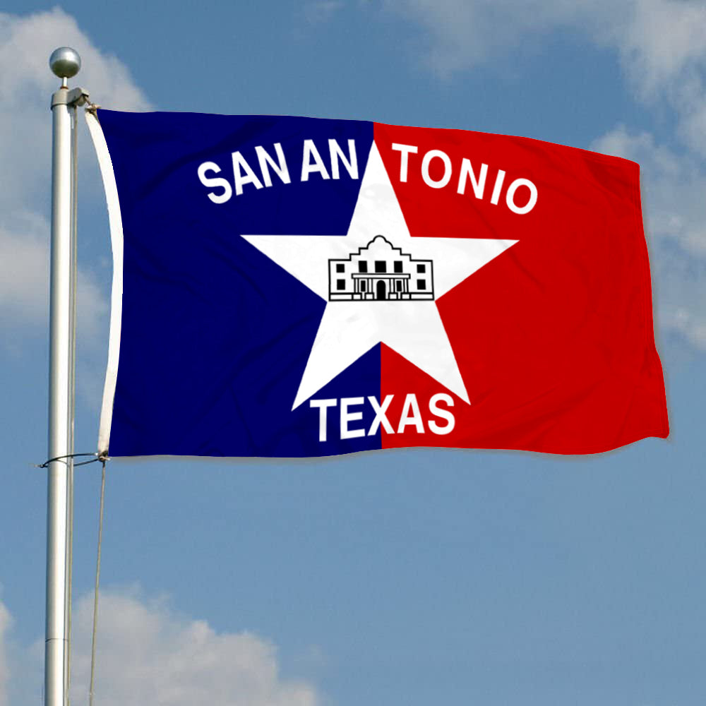 Fyon San Antonio, Texas (1976–1992) Flag Banner