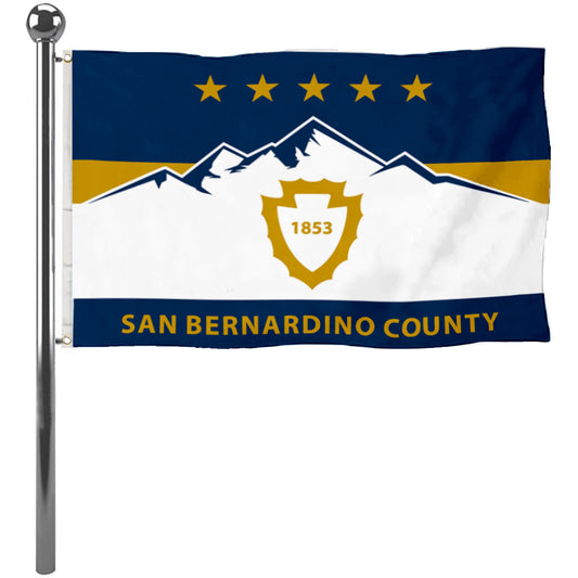 Fyon San Bernardino County, California Flag Banner