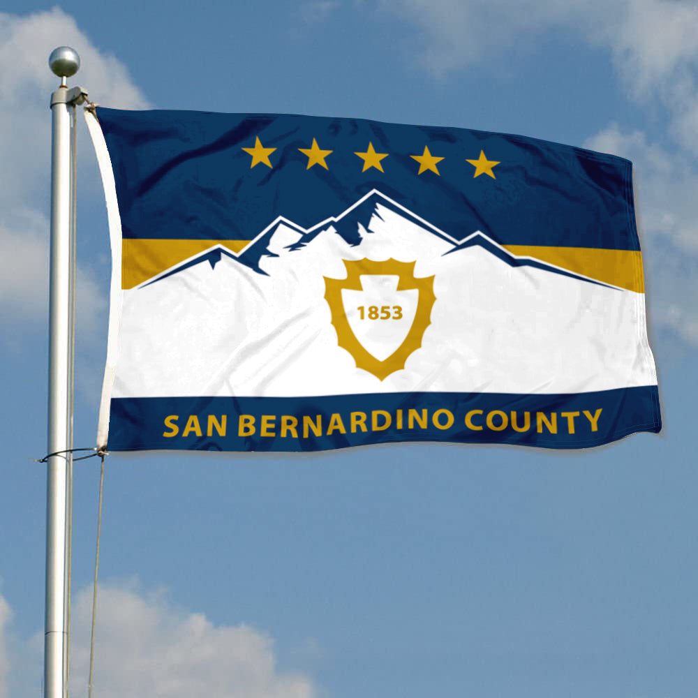 Fyon San Bernardino County, California Flag Banner