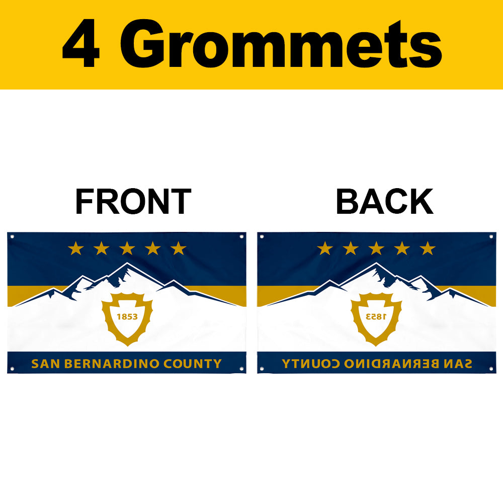 Fyon San Bernardino County, California Flag Banner