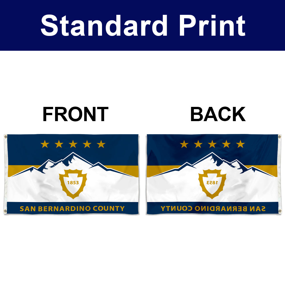 Fyon San Bernardino County, California Flag Banner