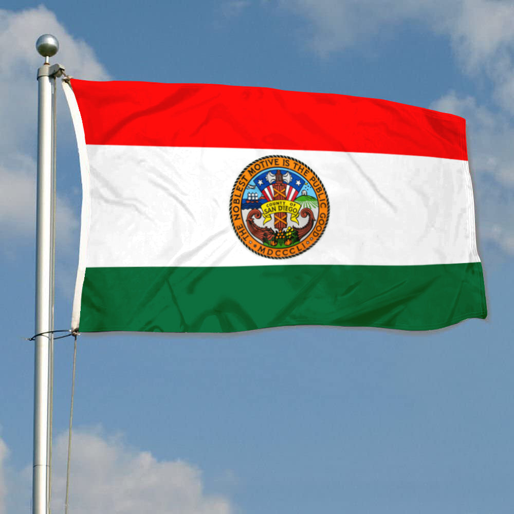 Fyon San Diego County Flag Banner