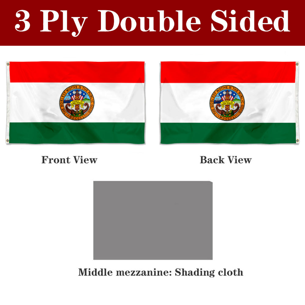 Fyon San Diego County Flag Banner