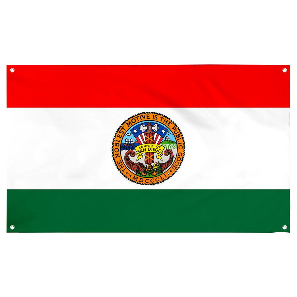 Fyon San Diego County Flag Banner